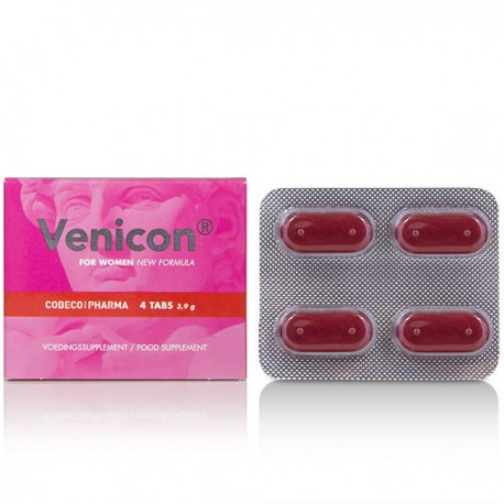 COBECO - VENICON SUPPLÉMENT LIBIDO FÉMININ 4 CAPSULES