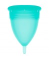 STERCUP - COUPE MENSTRUELLE EN SILICONE FDA AIGUE-MARINE - TAILLE L