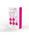 MORESSA - OSIAN SET PREMIUM SILICONE ROSE (Osian One - 51 g Osian Two - 101 g Osian Three 85 g)