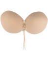 BYE-BRA - SUJETADOR ADHESIVO ENTRELAZADO BEIGE COPA C