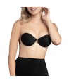 BYE-BRA - SUJETADOR INVISIBLE BEIGE COPA D