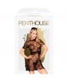 PENTHOUSE - POISON COOKIE SET TRES PIEZAS NEGRO S/M