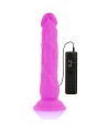 DIVERSIA - DILDO VIBRANT FLEXIBLE VIOLET 21 CM -O- 4.9 CM