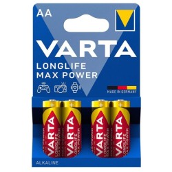 VARTA - MAX POWER PILE ALCALINE AA LR6 4 UNITÉ