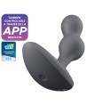 SATISFYER - DEEP DIVER PLUG VIBRADOR APP GRIS