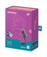 SATISFYER - DEEP DIVER PLUG VIBRADOR APP GRIS