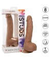 CALEXOTICS - CLOUS EN SILICONE 20.32 CM MARRON