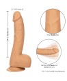 CALEXOTICS - CLOUS EN SILICONE 20.32 CM PEAU