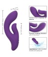 CALEXOTICS - STELLA DUAL PLEASER VIOLET