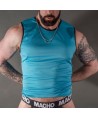 MACHO - CAMISETA AZUL S/M