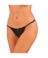 OBSESSIVE - STRING SANS ENTREJAMBE CELIA NOIR XS/S