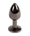 SECRETPLAY - PLUG ANAL EN GUNMETAL PETITE TAILLE 7 CM