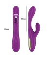 INTENSE - APOLO VIBRATEUR MULTIFONCTION RECHARGEABLE 7 VIBRATIONS AVEC LANGUE OSCILLANTE VIOLET