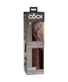 KING COCK - ELITE GODE RÉALISTE EN SILICONE 28 CM MARRON