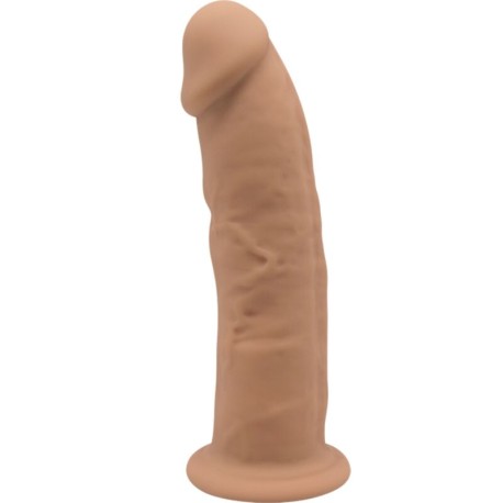 SILEXD - MODÈLE 2 PÉNIS RÉALISTE PREMIUM SILEXPAN SILICONE CARAMEL 15.4 CM