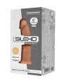 SILEXD - MODÈLE 2 PÉNIS RÉALISTE PREMIUM SILEXPAN SILICONE CARAMEL 15.4 CM