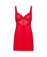 OBSESSIVE - AMOR CHERRIS CHEMISE Y TANGA S/M