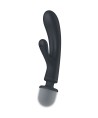 SATISFYER - TRIPLE LOVER MASAJEADOR VIBRADOR RABBIT ROSA