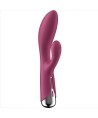 SATISFYER - SPINNING RABBIT 1 ESTIMULACION CLITORIS Y PUNTO G ROJO