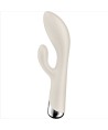 SATISFYER - SPINNING RABBIT 1 ESTIMULACION CLITORIS Y PUNTO G ROJO