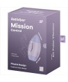 SATISFYER - MISSION CONTROL LILA VIBRADOR PEQUEÑO DE DOBLE IMPULSO