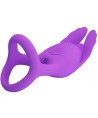 PRETTY LOVE - SILAS ANNEAU PÉNIS VIBRANT 7 VIBRATIONS SILICONE VIOLET