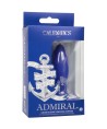 CALEXOTICS - ADMIRAL VIBRATEUR ANAL PLUG TORPEDO BLEU