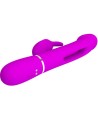 PRETTY LOVE - VIBRATEUR DEJON RABBIT 3 EN 1 MULTIFONCTION FUCSIA