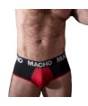 MACHO - MS26N SLIP NEGRO/ROJO S