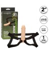 CALEXOTICS - EXTENSION PERFORMANCE MAXX RÉALISTE AVEC HARNAIS PEAU CLAIRE