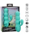 CALEXOTICS - VIBRATEUR DEL MAR DIVA RABBIR AQUA GREEN PAR CALIFORNIA DREAMING