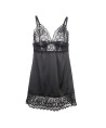 SUBBLIME - BABYDOLL CON ESTAMPADO FLORAL PECHO NEGRO S/M