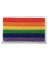 PRIDE - PATCH CARRÉ DRAPEAU LGTB