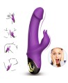 ARMONY - METEROR DILDO VIBRATEUR LAPIN ROTATEUR VIOLET