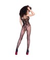 CHILIROSE - CR 4233 BODYSTOCKING SANS CROCHET NOIR S/M