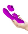 PRETTY LOVE - VIBRATEUR SUCKER RECHARGEABLE REGINA VIOLET