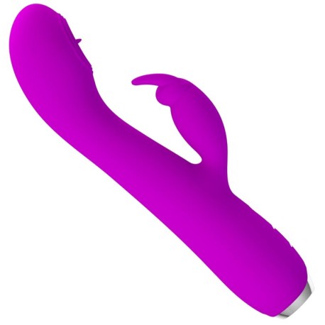 PRETTY LOVE - VIBRATEUR RECHARGEABLE RACHEL AVEC VENTOUSE VIOLET