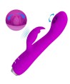 PRETTY LOVE - VIBRATEUR RECHARGEABLE RACHEL AVEC VENTOUSE VIOLET