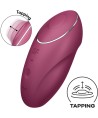 SATISFYER - TAP CLIMAX 1 VIBRADOR LAY-ON ROJO