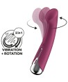 SATISFYER - SPINNING G-SPORT 1 VIBRADOR ROTADOR ROJO