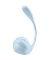 SATISFYER - APPLICATION GRATUITE STIMULATEUR DE POINT G PÉTALE LISSE BLEU CIEL