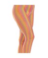 LEG AVENUE - BAS AU CROCHET MULTICOLORE