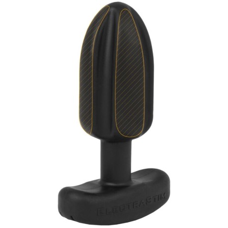 ELECTRASTIM - PLUG ANAL TARTARE QUADRIPOLAR SILICONE NOIR