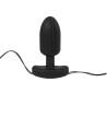 ELECTRASTIM - PLUG ANAL TARTARE QUADRIPOLAR SILICONE NOIR