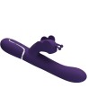 PRETTY LOVE - VIBRATEUR MULTIFONCTION LAPIN 4 EN 1 PAPILLON VIOLET