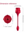 ARMONY - PINK LICKING VIBRANT DE CLIT VIBRATEUR ROUGE