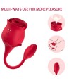 ARMONY - PINK LICKING VIBRANT DE CLIT VIBRATEUR ROUGE