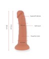 ONINDER - GODE VIBRATEUR BOGOTÁ MOYEN 9 VITESSES NATUREL 20 CM -O- 4.2 CM - APPLICATION GRATUITE