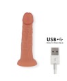 ONINDER - GODE VIBRATEUR BOGOTÁ MOYEN 9 VITESSES NATUREL 20 CM -O- 4.2 CM - APPLICATION GRATUITE