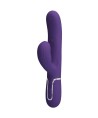 PRETTY LOVE - PERLITA VIBRATEUR G-SPOT 3 EN 1 MULTIFONCTION VIOLET